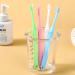 Wllhyf End Tuft Toothbrush Set - Soft Bristle Cleaning for Crowns Bridges & Implants | 4 Pack in White Pink Blue Green | Ideal for Hard-to-Reach Areas - Buy Online on GoSupps.com