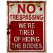 BEWARE OF Retro Metal Sign Flag Plaque Bar Club Cafe Garage Wall Decor Art Multipurpose Cleaning Wipes (Silver One Size) Silver One Size - Buy Online on GoSupps.com