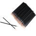 FOMIYES 150 Pcs Disposable Eyeliner Brush Eyebrow Liner Eye Liner Wands Miss Auxiliary With Hat 10x0.3cmx3pcs Blackx3pcs - Buy Online on GoSupps.com