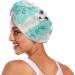 White Llamas Teal Hair Towel 2 Pack - Super Absorbent Quick Dry Hair Turbans for Women & Girls - Buy Online on GoSupps.com