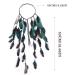 Zoestar Boho Feather Headband Indian Tribal Headpiece Feathers Tassel Hippie Headdress Festival Costume Hair Accessories for Women and Girls (A) - Buy Online on GoSupps.com