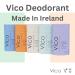 Vico Natural Plastic Free Deodorant Stick 2.65 Oz Lavender - Effective Odor Protection Plastic Free Vegan Cruelty Free Unisex Men Women Lavender 1 Pack - Buy Online on GoSupps.com