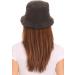 LL Unisex Packable Rain Hat - Lightweight, Year-Round Use - Small-Medium Black Bucket Hat - Buy Online on GoSupps.com
