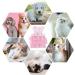 Bowknot Striped Mesh Vest Pet Dog Dresses Dog Princess Dress Wedding Lace Dress for Pomeranian Chihuahua Small Breed Dogs Cats Doggy - Buy Online on GoSupps.com