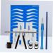 Mikinona Rings Coffee Three-point Pen Ruler Cup Eyebrow Pencil Microblading Blue Pigment Skin Dark - Buy Online on GoSupps.com