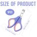 Cat Nail Clipper 1PCS Cat Claw Clipper Non-Slip Cat Claw Clippers with Positioning Hole Professional Circular Cut Hole Cat Nail Trimmer Avoid Over Cutting Pet Nail for Guinea Pigs Puppies Purple Pink - Buy Online on GoSupps.com