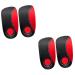 Gatuida 2 Pairs Arch Corrective Insoles Orthotic Shoes Insole Insoles for Plantar Absorption Women Arch Shoe Exercise Insert Pad High Heel Inserts Men and Women Foot Red Fascia
