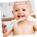 Healvian Baby Toothbrush Set - 3 STK Infant Dental Care Soft Bristles Training Toothbrushes for Children - Buy Online on GoSupps.com