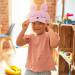 ULIFEMALL Cute Rabbit Sleeping Mask - Soft Plush Bunny Blindfold for Kids & Adults - Pink - Buy Online on GoSupps.com