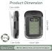 Buy 3D Pedometer - Accurate Walking Tracker with Clip/Lanyard & Large LCD Display for Women & Kids | International Shipping Available - Buy Online on GoSupps.com