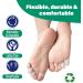 20 Pieces Silicone Toe Protection Caps - Breathable Gel Cushions for Pain Relief Blisters & Corns - Ideal for Small Toes - Buy Online on GoSupps.com