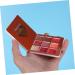 SKISUNO Eyeshadow Powder 9 Eyeshadow Metallic Eye Shadow Palettes Women Eye Shadow Makeup Palette Flash Shimmer Eyeshadow 1 count (Pack of 1) Red - Buy Online on GoSupps.com