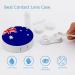 Australia Flag Contact Lens Case - Portable Travel Box with Mirror | Shop Now - Buy Online on GoSupps.com