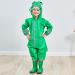 De feuilles Kids Button Rain Suit | Waterproof Puddle Suits with Hood | Green | 2-3 Years - Buy Online on GoSupps.com