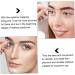 BIUDECO 1box Eyebrow Makeup Ruler Tool Convenient Eyebrow Ruler Eyebrow Tattoos Ruler 6x4.5cm White - Buy Online on GoSupps.com