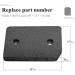 Lizusidtsy Tumble Dryer Foam Filter Kits for 9164761 Dryer Heat Pump Dryer Sponge Filter Mat Condensed Dryer Lint Filter - Buy Online on GoSupps.com