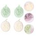 Healifty 4pcs Pure Flower Bath Balls & Loofah Sponges | Natural Body Cleaning & Shower Brush - Mesh Foam for Ultimate Relaxation - Buy Online on GoSupps.com
