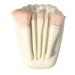 Shell Portable Travel Makeup Brush Set - 5 Mini Brushes & Mirror | Perfect for On-the-Go Beauty - Buy Online on GoSupps.com