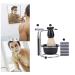 Perfect Brush Shaving Kit Set for Men & Women - Stainless Steel Cup Razor & Stand (White One Size) - International Shipping Available - Buy Online on GoSupps.com