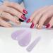FOMIYES 1pc Nail Stickers Nail Art Bending Tool Nail Bending Nail Sticker Press Embossing Tool Metal Frame Bending Nail Art Nail Decoration 3d Japanese Resin Purple 5x5.5cm Purple - Buy Online on GoSupps.com