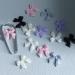 30 Pcs Ribbon Bow Nail Charm 3d Bow Nail Art Resin Bow Nail Korean Manicure Charms Decorations Nail Accessories - Buy Online on GoSupps.com