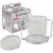 2-Handle Adult Sippy Cup with 2 Style Lids - Spill-Resistant Lightweight Drinking Mug for Elderly - Ideal for Hot and Cold Beverages - Buy Online on GoSupps.com