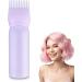 COMNICO Root Comb Applicator Bottle 6oz - Portable Hair Dye Oil Brush Cap - Purple - Buy Online on GoSupps.com