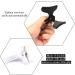 12 Pack BAHABY Hair Clips for Styling - Black & White Butterfly Hair Clamps for Women - Ideal for Deep Conditioning, Blow Drying, Cutting, and Coloring - Buy Online on GoSupps.com