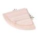 2 Pieces Wooden Fan Shape Bird Cage Perches Stand Platform Toy for Pet Hamster Parrot Cages