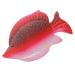 Abaodam Iron Fish Pendant Home Goods Home Decor Decoraciones Para Salas De Casa Creative Iron Fish 3d 30x17cm Red