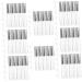 FOYTOKI 40 Pcs Mascara Tube with Wand Oils Essential Oil Roller Bottles Oil Dispenser Fat Oil Transparent