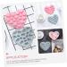 Ciieeo 8 Pcs Mold Christening Favours for Guests Halloween Decor Ice Cubes Chocolate Hand Decor Heart Decor Candy Chocolate Candy Decor Food Grade Silicone Baking Tools Pastry 17.1x15.1cmx4pcs Bluex4pcs - Buy Online on GoSupps.com