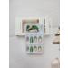 24 Pcs Green Cat Eye Press on Nails - Short Almond Shape | MINGCHUN Fall Glitter Flower Butterfly Full Cover False Nails | Acrylic Nail Art Kit - Buy Online on GoSupps.com
