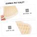 INOOMP 3pcs Box Rabbit Guinea Cage Hamster Bedding Bigger Pet Ferret Litter Pan Pp White 25X20X10CMx3pcs Whitex3pcs - Buy Online on GoSupps.com