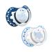 Lovi 22/811boy Dynamic Silicone Pacifier - Orthodontic Glow-in-the-Dark 6-18 Months BPA Free - 2 Pack Night & Day - International Shipping Available - Buy Online on GoSupps.com