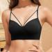 Buy BH Bustier Women - Cushion Tank Top for Small Breasts | Stylish & Comfortable Underbust Black Top - International Shipping Available - Buy Online on GoSupps.com