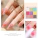 Powder Nails | Nail Art Powder | Chrome Powder Multicolor And Pigmented Nail Palette Sets Cute Nail Arts Gel Polish Nail Designs For Manicure Accessories For Nails Multicolor 1 - Buy Online on GoSupps.com