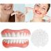 MOMBIY Teeth Veneer - Natural Shade Cosmetic Teeth Enhancer | 2pcs White Accessories for Confident Smile - Buy Online on GoSupps.com