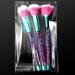 Sparkles Glitter Makeup Brushes Set - Unicorn Fan Foundation Brush with Liquid Red Handle - Perfect Christmas Gift for Teen Girls - Buy Online on GoSupps.com