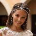 Flatser Vintage Crystal Wedding Head Chain - Silver Hairpiece for Bride & Prom - Women's Hair Accessories - Buy Online on GoSupps.com