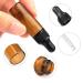 Furnido 5ml Amber Glass Dropper Bottle Pack of 35 - DIY Essential Oil & Perfume Vials with 2ml Droppers - Buy Online on GoSupps.com