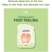Pretty Skin Foot Peeling Mask - Exfoliates Repairs Moisturises for Dry Rough Feet - 16ml - 1 Pair - Buy Online on GoSupps.com