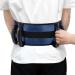 Lotchen Transfer Gang belts polls with a 6-hand belt Cares Gurt Implementation Aid Mobility Aid for Older Walking Safety Latering Support equipment (Dark blue) 6-handle ring without legs