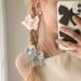 xbiez 1pair Mini Bowknot Shape Hairpins Hot Girls Ribbon Bowknot Hair Clip Makeup Hair Clip for Woman Ponytail Hair Clip Pink - Buy Online on GoSupps.com