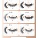 BSLVWG False Eyelashes 5 Pairs 3D Faux Mink Fake Eyelashes Handmade Dramatic Thick Crossed Cluster False Eyelashes Black Nature Fluffy Long Soft Reusable (F10) - Buy Online on GoSupps.com