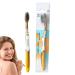 Dalynn Travel Toothbrush Set - Portable Soft Bristle Toothbrush with Dental Floss | Ideal for Family & Friends - Buy Online on GoSupps.com