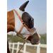 TGW RIDING Horse Fly Mask Super Comfort Horse Fly Mask Elasticity Fly Mask with Ears(L Light Gray) L Light Gray