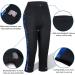 Ctrilady High Waist 2.5mm Neoprene Wetsuit Pants | UV Sun Protection Leggings for Diving, Surfing, Swimming | Black XX-Large - Buy Online on GoSupps.com