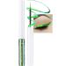 Chameleon Glitter Eyeliner Liquid  Green Metallic High-Pigmented Colored Multi-Reflective Finish Eye Liner Eye Shadow Pen  Smudge-proof  Longwear  Ultra-Fine Tip Eyeliner Women's Makeup Gift-02