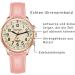 Hearkent Talking Watch for Blind Seniors | Loud Voice Visual Impairment Aid | German Language Pink - Perfect Gift for Women - Buy Online on GoSupps.com